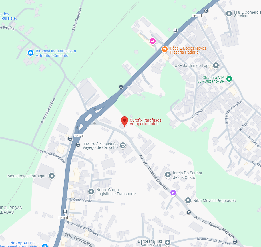 Localização ourofix parafusos autoperfurantes